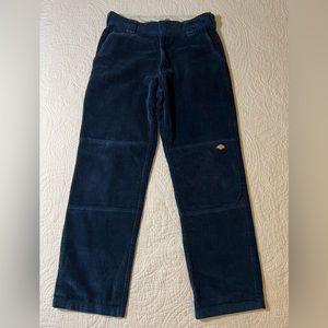 MENS Blue Corduroy Dickies exclusive from urban outfitters. Size 32x32.